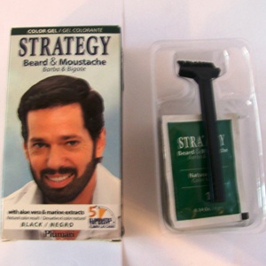 خرید پستی رنگ موی ریش و سبیل استراتژی ( BLACK