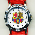 خرید ساعت فوق العاده شيك و اسپورت مخصوص طرفداران تيم قدرتمند بارسلونا | خرید زیباترین ساعت اسپورت تیم بارسلونا