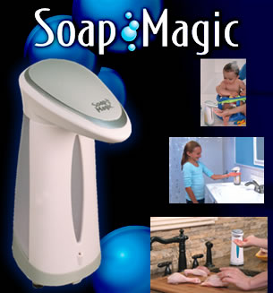 دستگاه صابون ریز اتوماتیک مدل soap magic