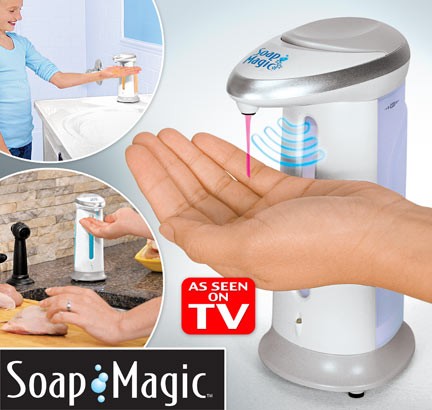 دستگاه صابون ریز اتوماتیک مدل soap magic