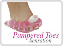 ماساژور انگشتان پا پمپرد توز سنسیژن pampered toes sensation