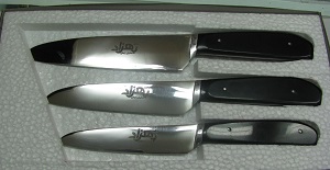 ست چاقو 3 تکه دسته فیبری