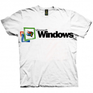 762-تی شرت شرکت مایکروسافت طرح windows