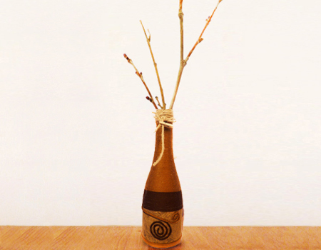 گلدان تزئینی - طرح کاموا G103