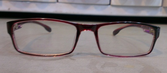 فریم عینک طبی دو رنگ زرشکی اسپورت
