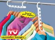 رخت آویز شگفت انگیز وندر هنگر Wonder Hanger ( برای آویختن لباسها در کمترین جای ممکن )