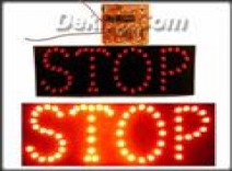 کیت نویسنده STOP با 39 LED