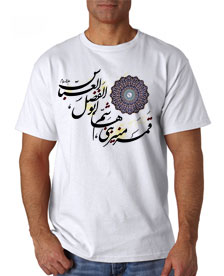 348 - تی شرت مذهبی - قمربنی هاشم 		