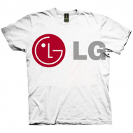 757-تی شرت لوگوی شرکت LG