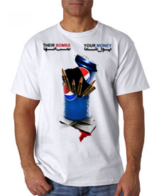 465 - تی شرت استکبار جهانی - کالاهای اسرائیلی