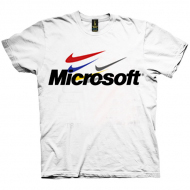 756-تی شرت لوگوی شرکت مایکروسافت