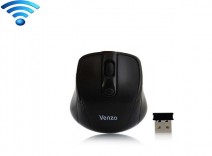 ماوس وایرلس Venzo T317 مشکی