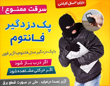 فروش اینترنتی دزدگیر بیسیم فانتوم